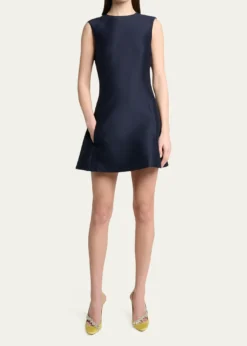 BalenciagaSleeveless A-Line Mini Dress