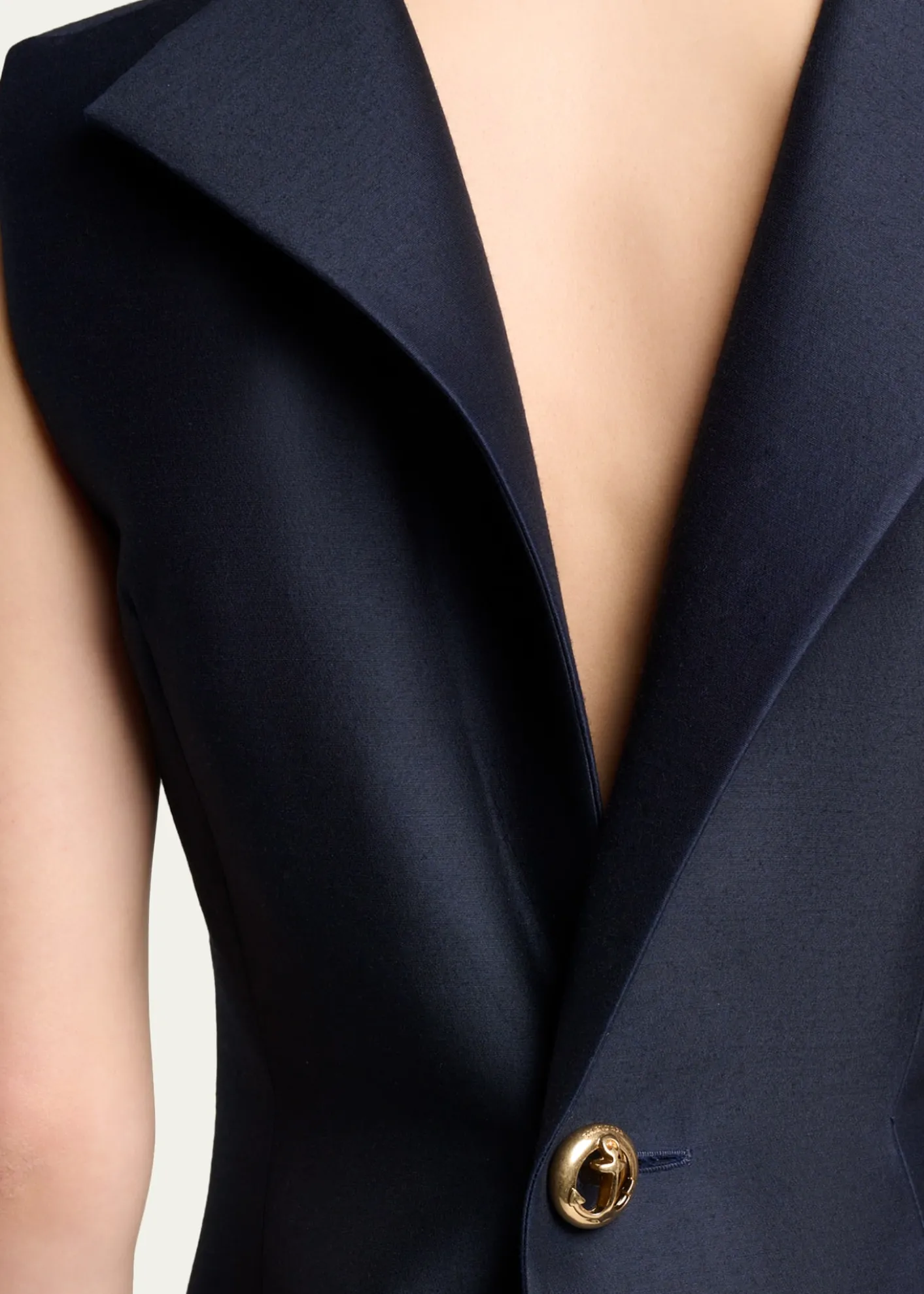 BalenciagaSleeveless A-Line Mini Dress