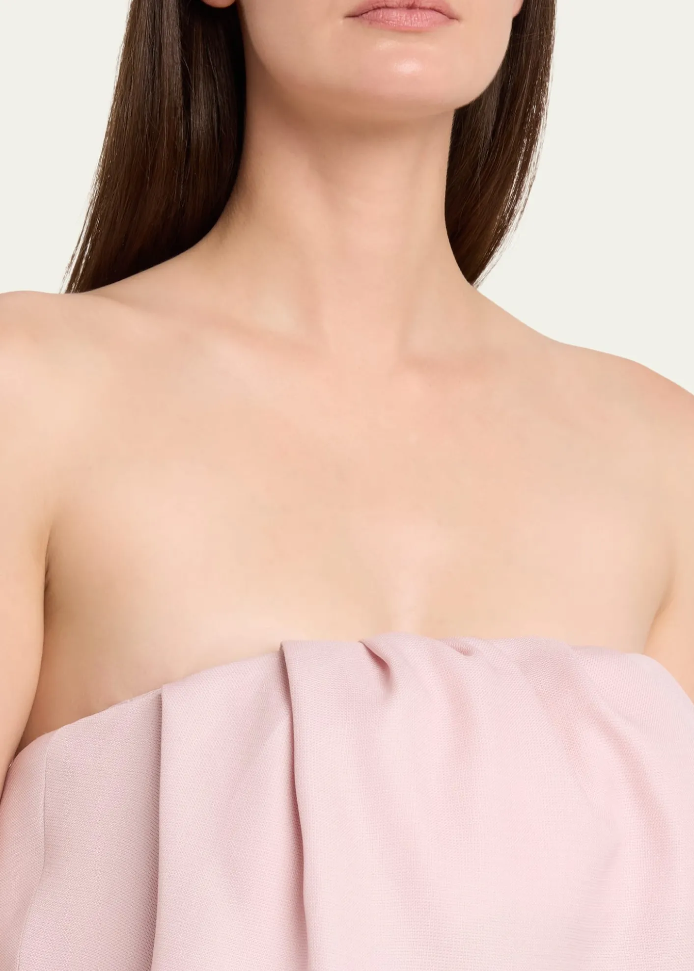 BalenciagaStrapless Double Balloon Gown