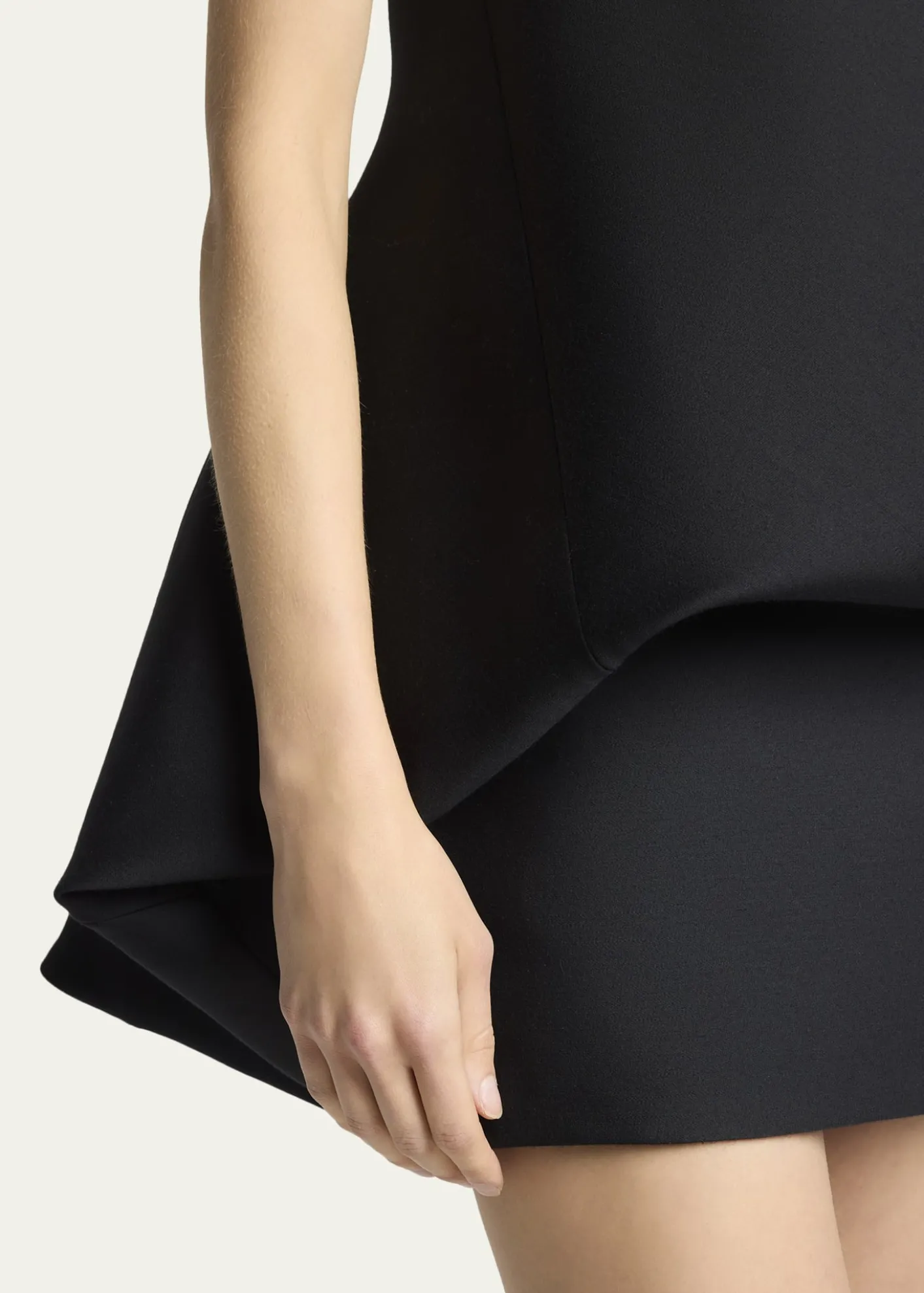 BalenciagaStrapless Draped Mini Balloon Dress