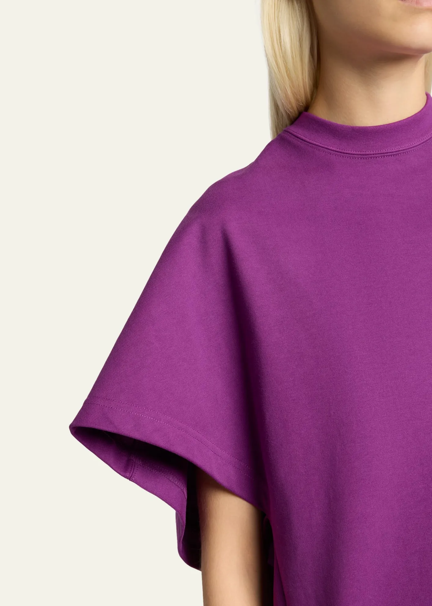 BalenciagaStructured Heavy Jersey T-Shirt