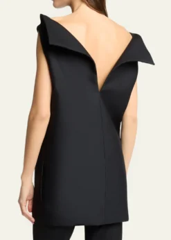 BalenciagaVareuse Structured Sleeveless Mini Dress