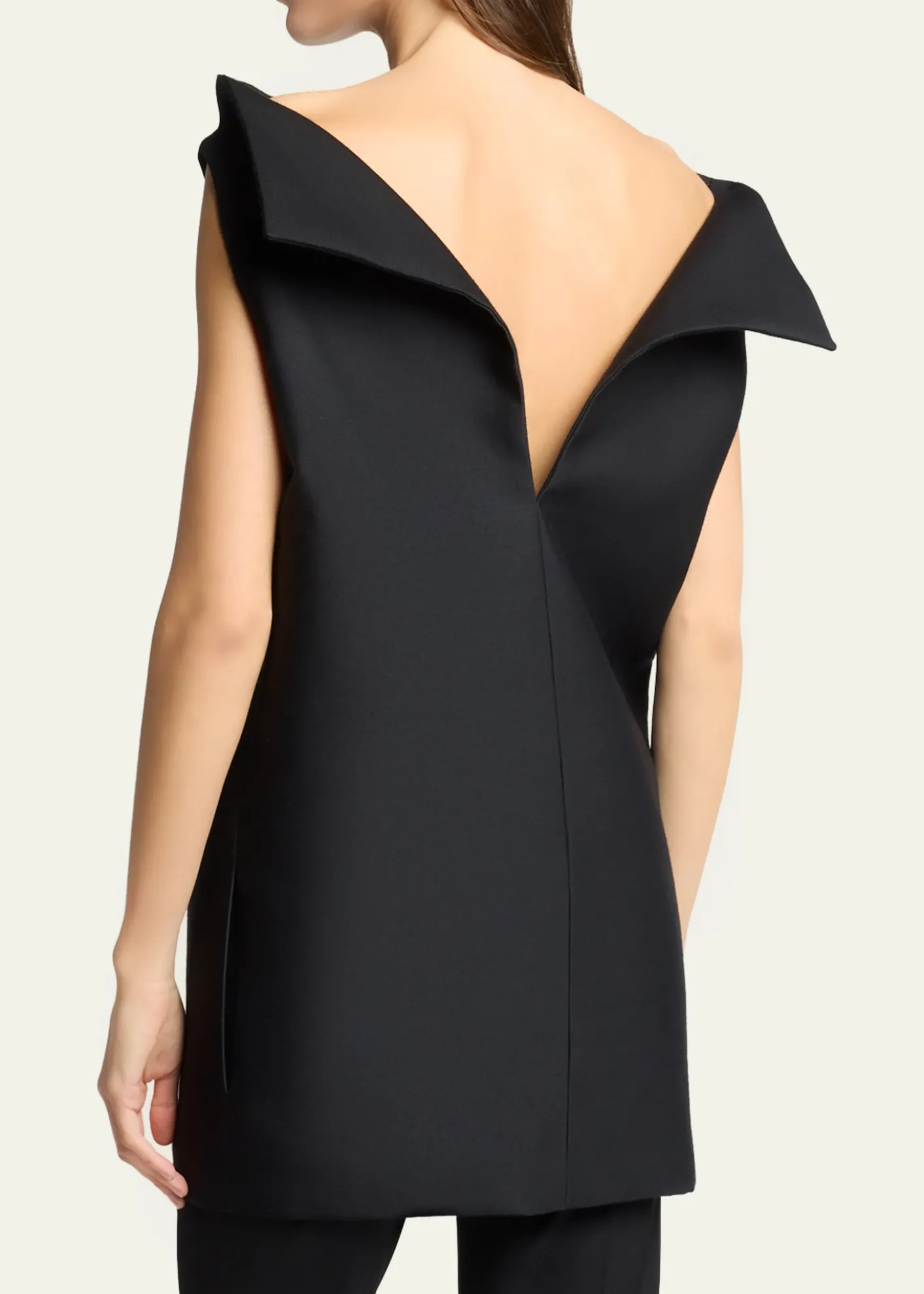 BalenciagaVareuse Structured Sleeveless Mini Dress