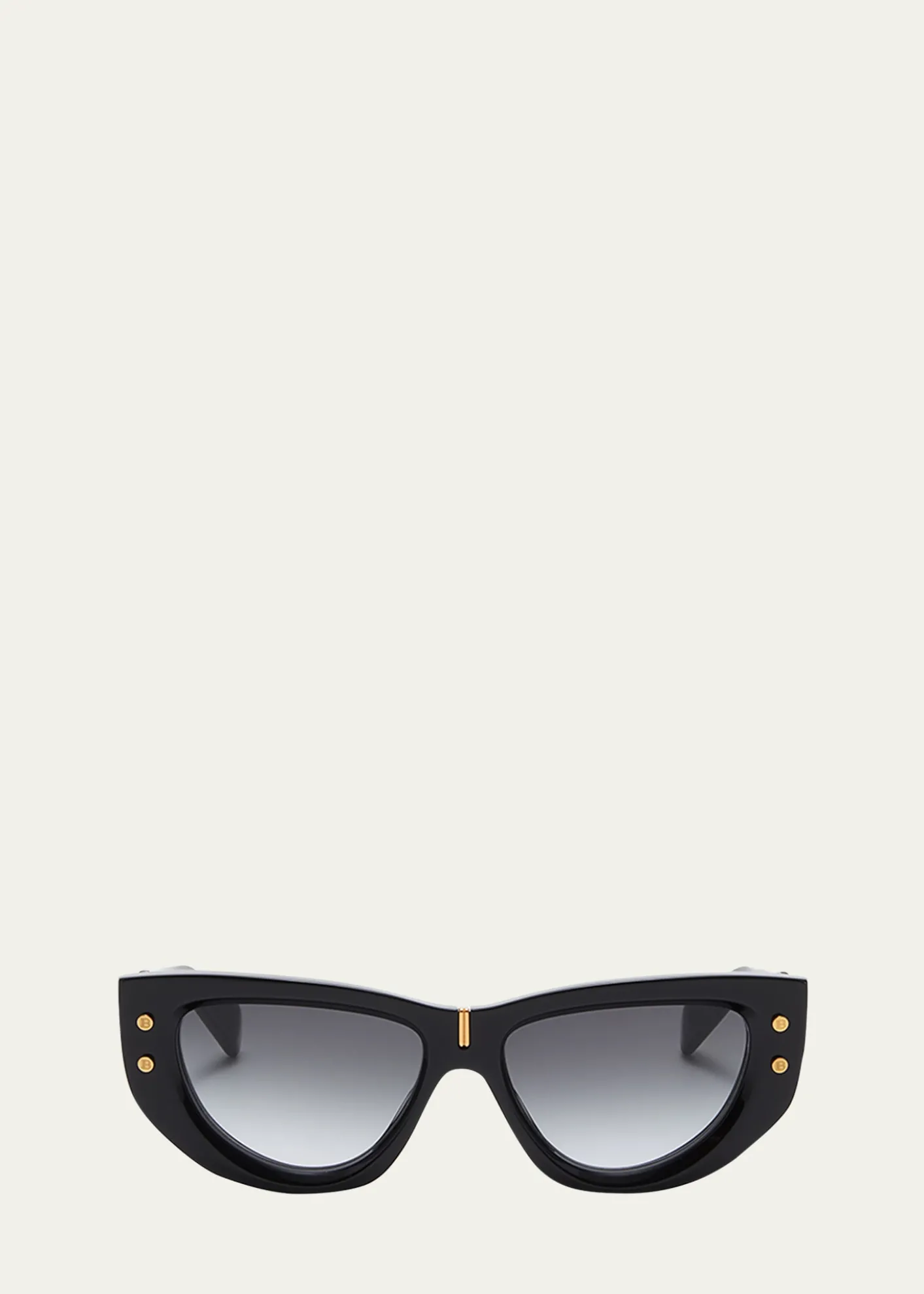 BalmainB-Muse Acetate & Titanium Cat-Eye Sunglasses