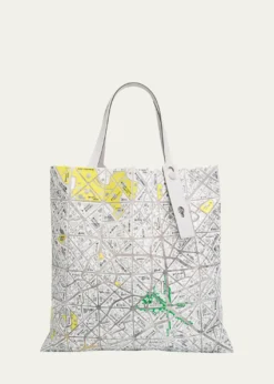 BAO BAO ISSEY MIYAKEGeometric Printed Map Tote Bag