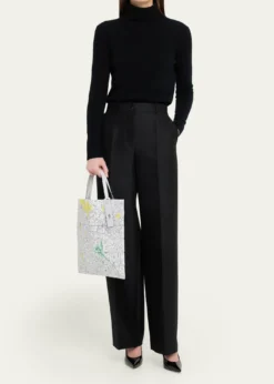 BAO BAO ISSEY MIYAKEGeometric Printed Map Tote Bag
