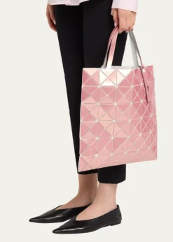 BAO BAO ISSEY MIYAKELucent Metallic Geometric Tote Bag