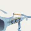 Barton PerreiraCora AGB Square Acetate & Plastic Sunglasses