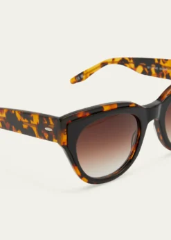 Barton PerreiraLioness Havana Acetate Cat-Eye Sunglasses
