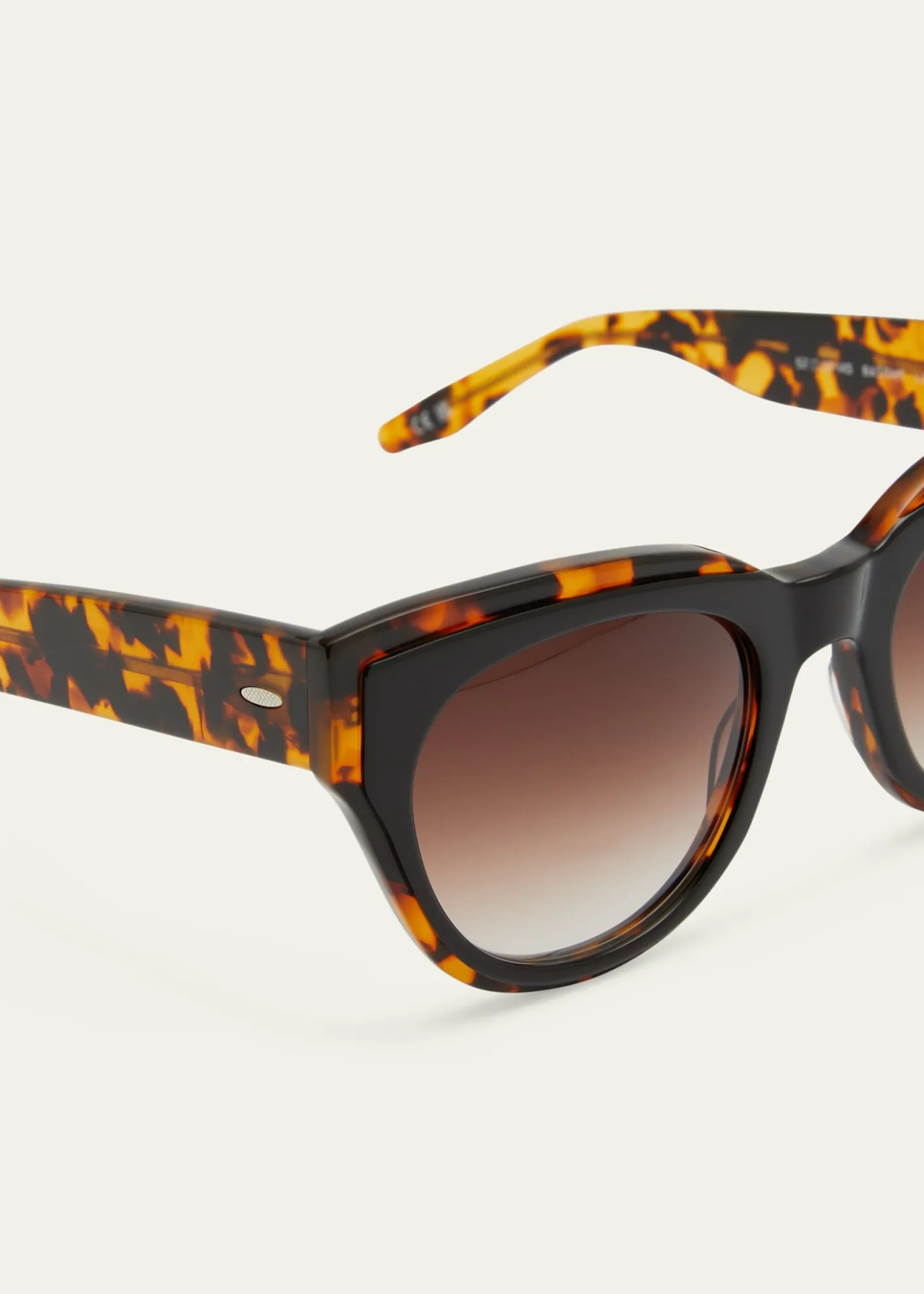 Barton PerreiraLioness Havana Acetate Cat-Eye Sunglasses