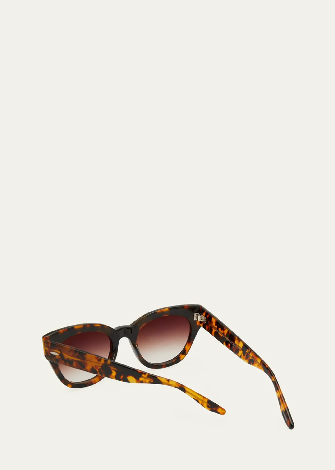 Barton PerreiraLioness Havana Acetate Cat-Eye Sunglasses