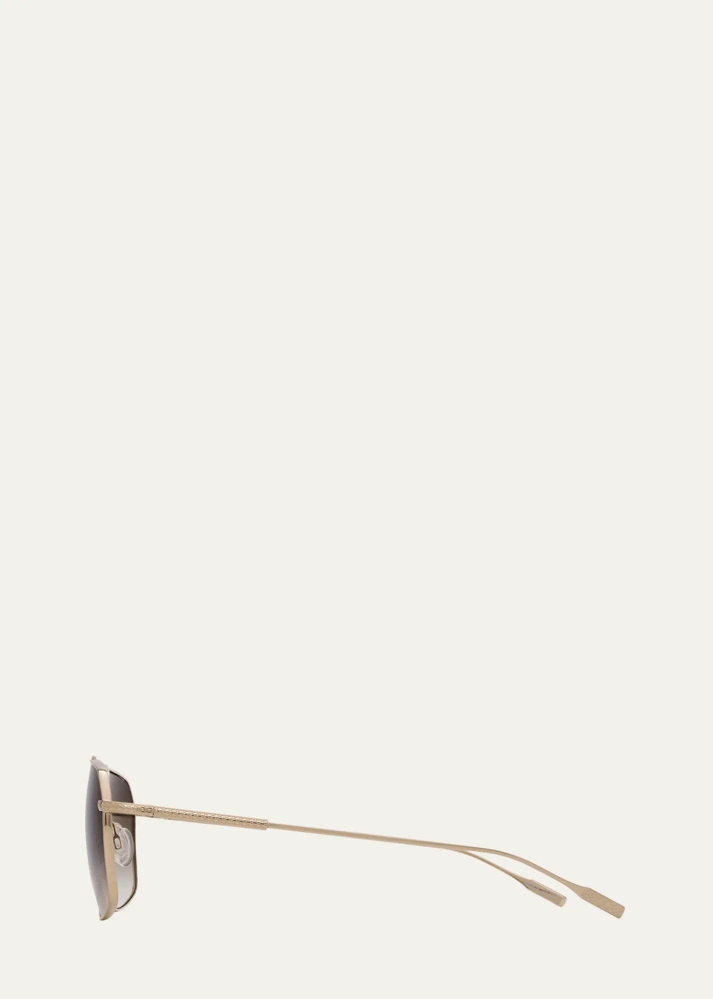 Barton PerreiraRenzo Titanium Aviator Sunglasses