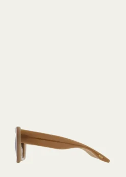 Barton PerreiraWailua Camel Zyl Butterfly Sunglasses