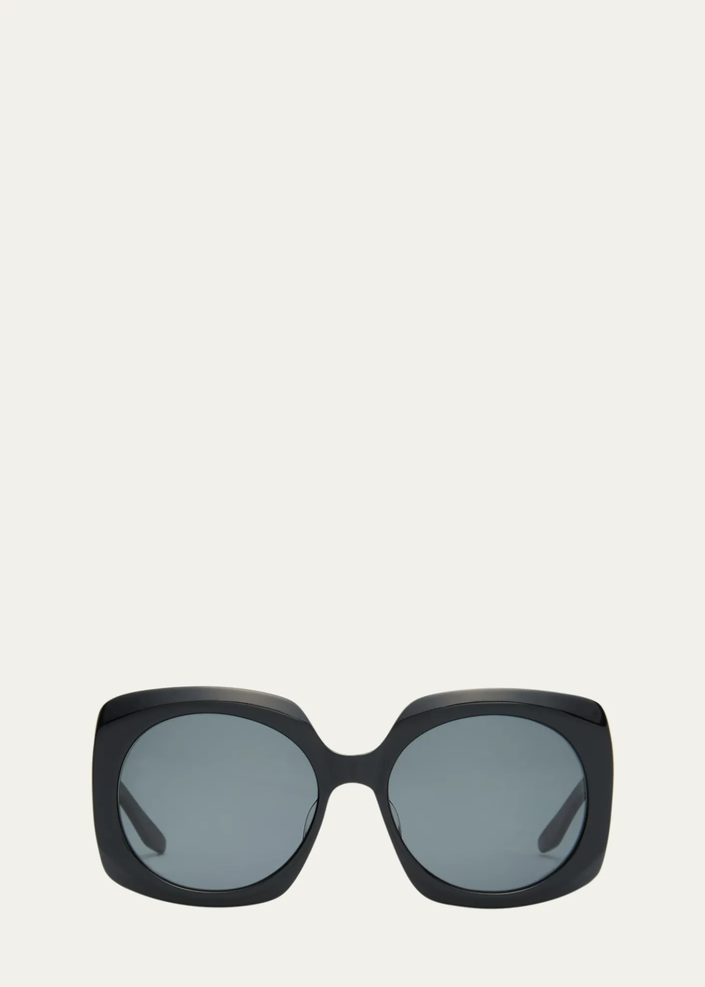 Barton Perreirax Sarah Hoover Delia Acetate Square Sunglasses
