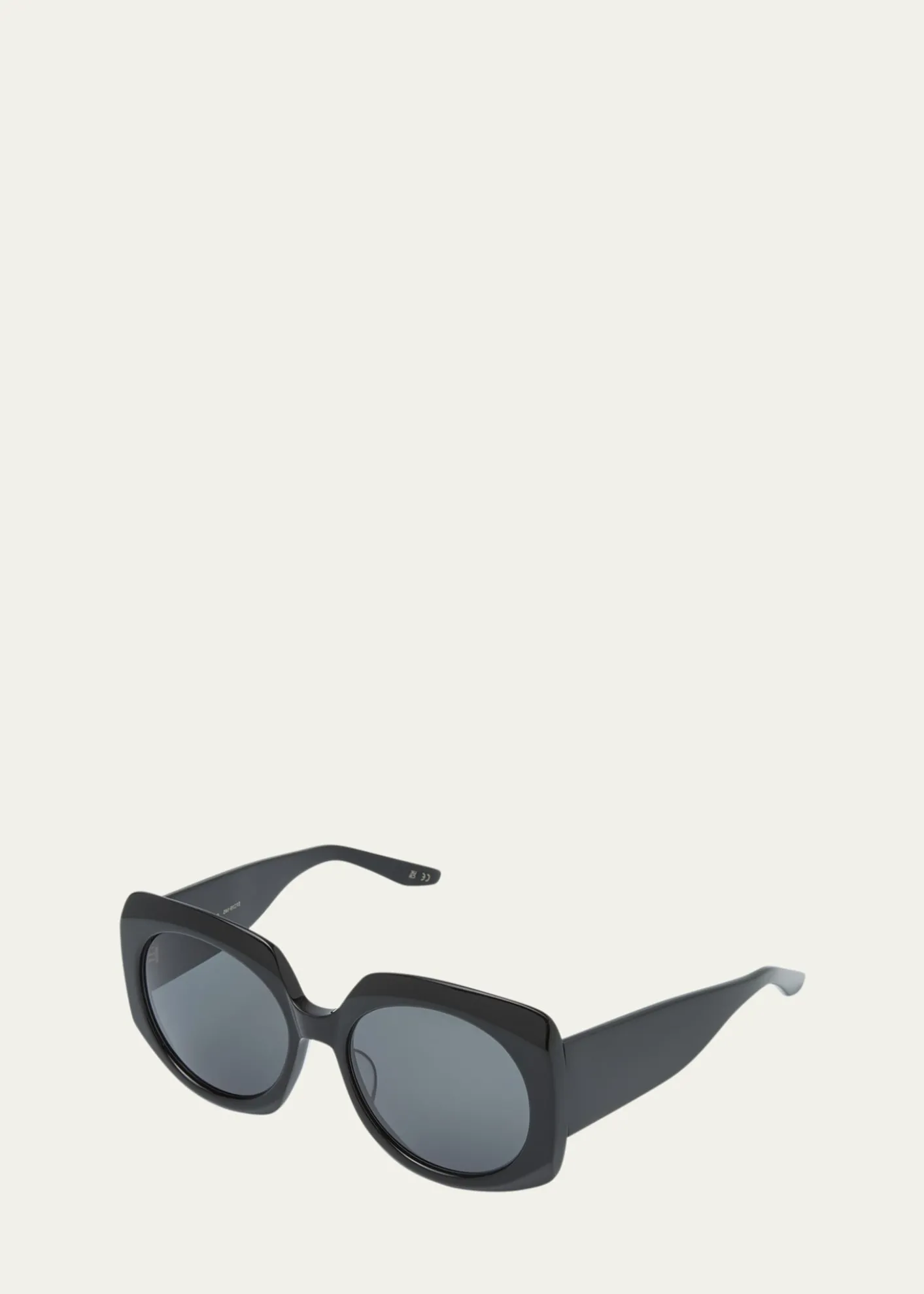 Barton Perreirax Sarah Hoover Delia Acetate Square Sunglasses