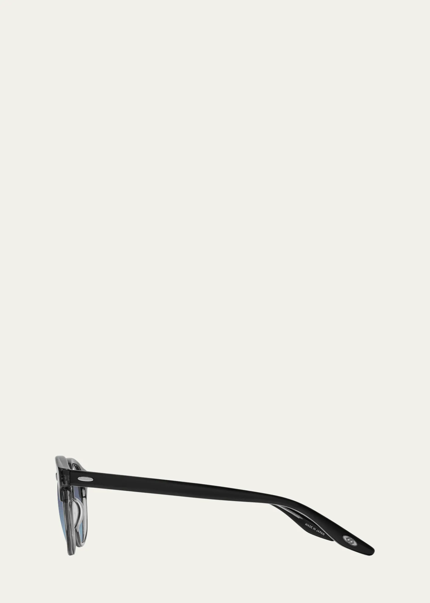 Barton PerreiraBeckford 49mm Round Acetate Sunglasses
