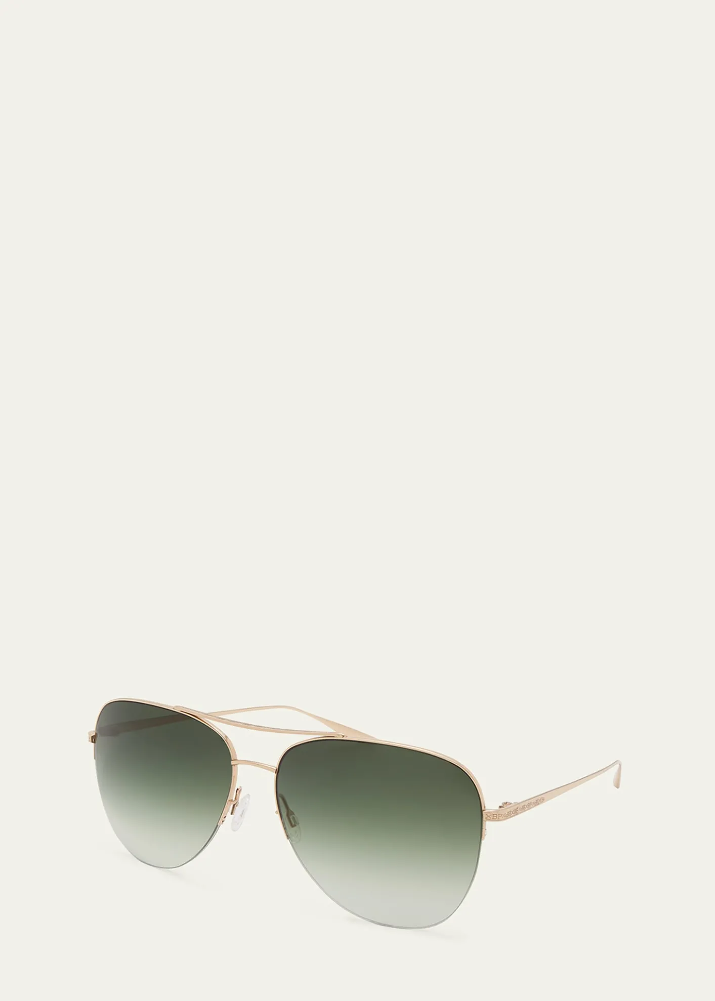 Barton PerreiraChevalier Titanium Aviator Sunglasses