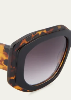 Barton PerreiraCrescendo 50.5mm Geometric Acetate Sunglasses