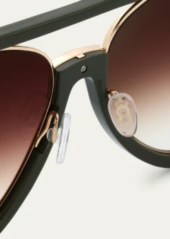 Barton PerreiraFossett Aviator Sunglasses