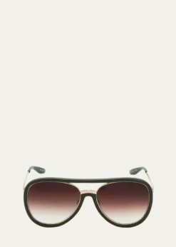 Barton PerreiraFossett Aviator Sunglasses