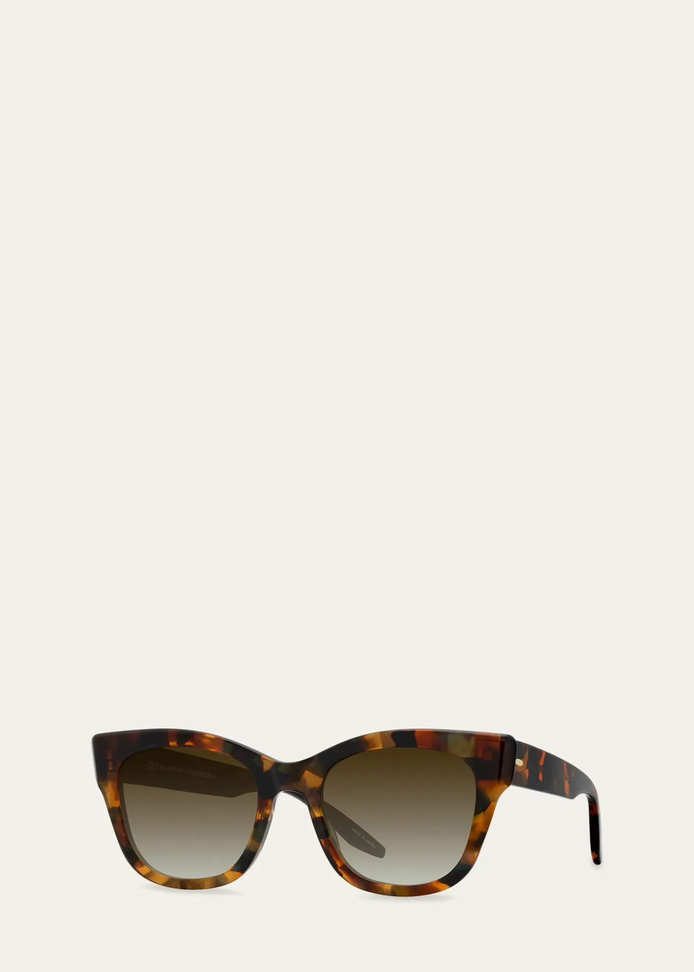 Barton PerreiraGibson 50mm Acetate Cat-Eye Sunglasses