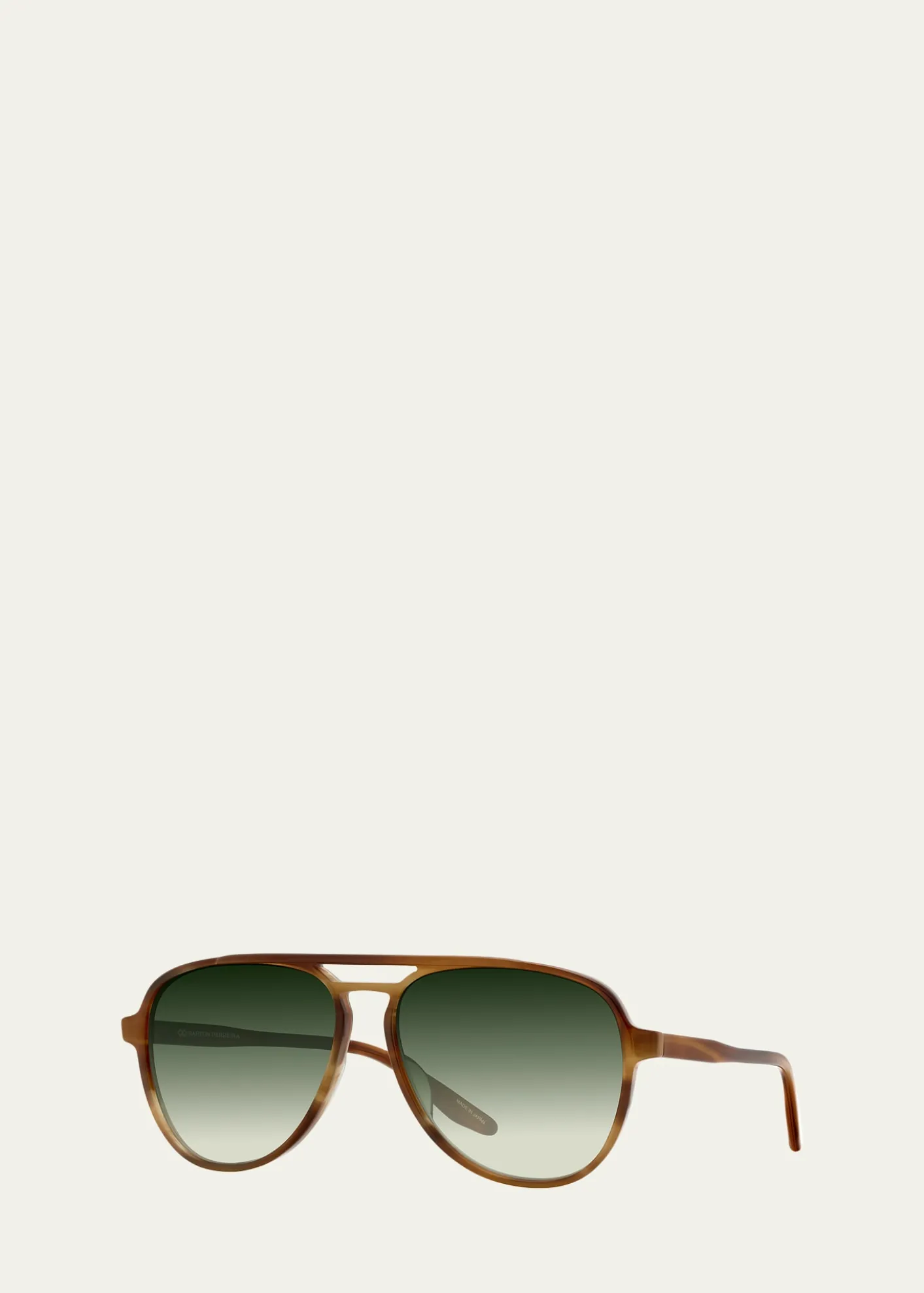 Barton PerreiraHartmann 55mm Acetate Aviator Sunglasses