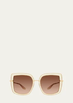 Barton PerreiraMargret Square Sunglasses