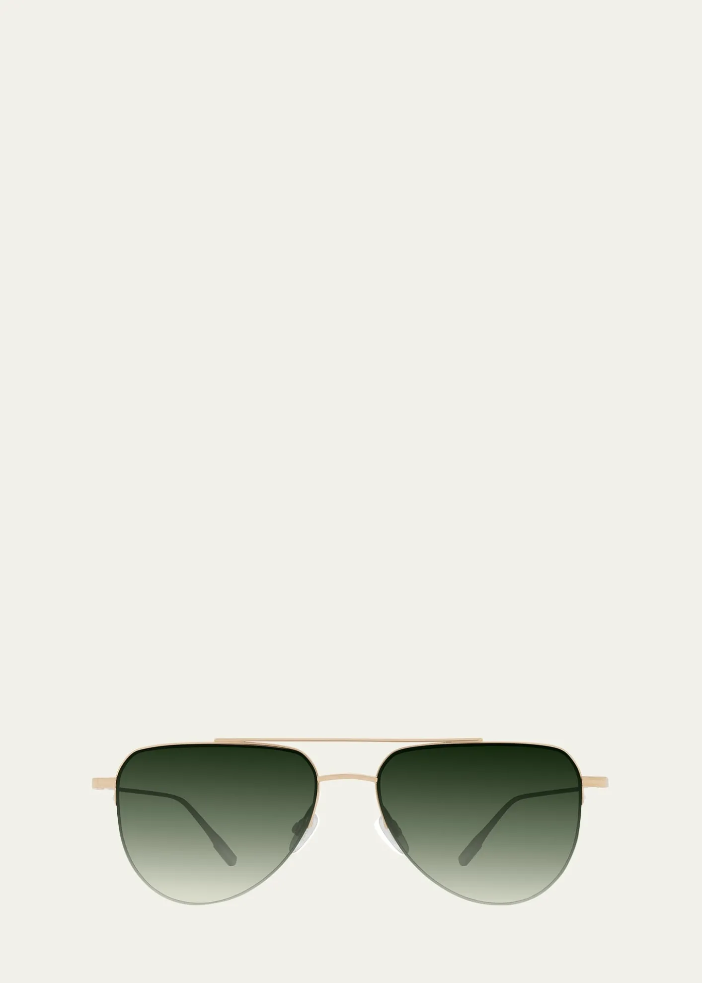 Barton Perreira McNair 55mm Titanium Aviator Sunglasses
