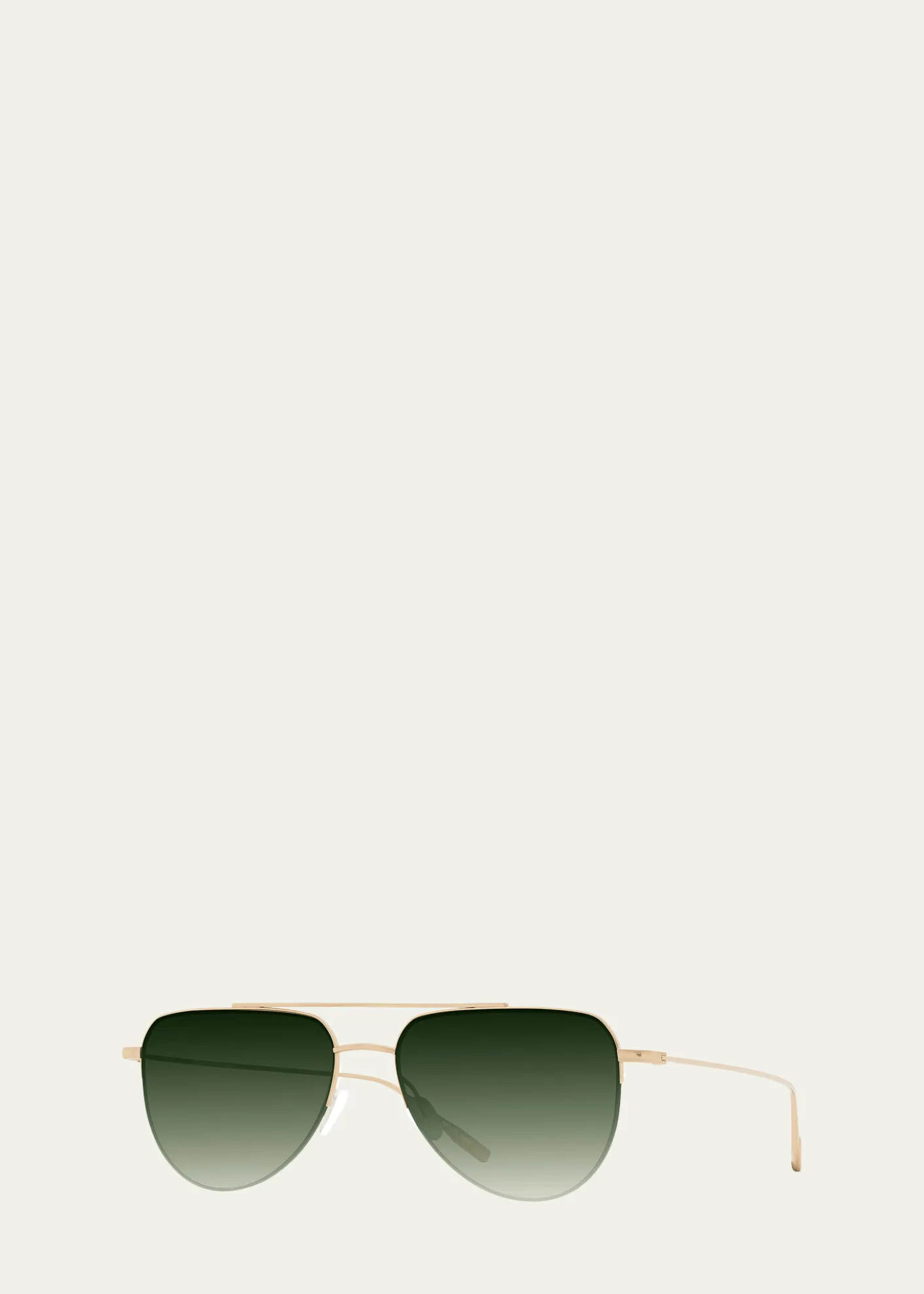 Barton Perreira McNair 55mm Titanium Aviator Sunglasses