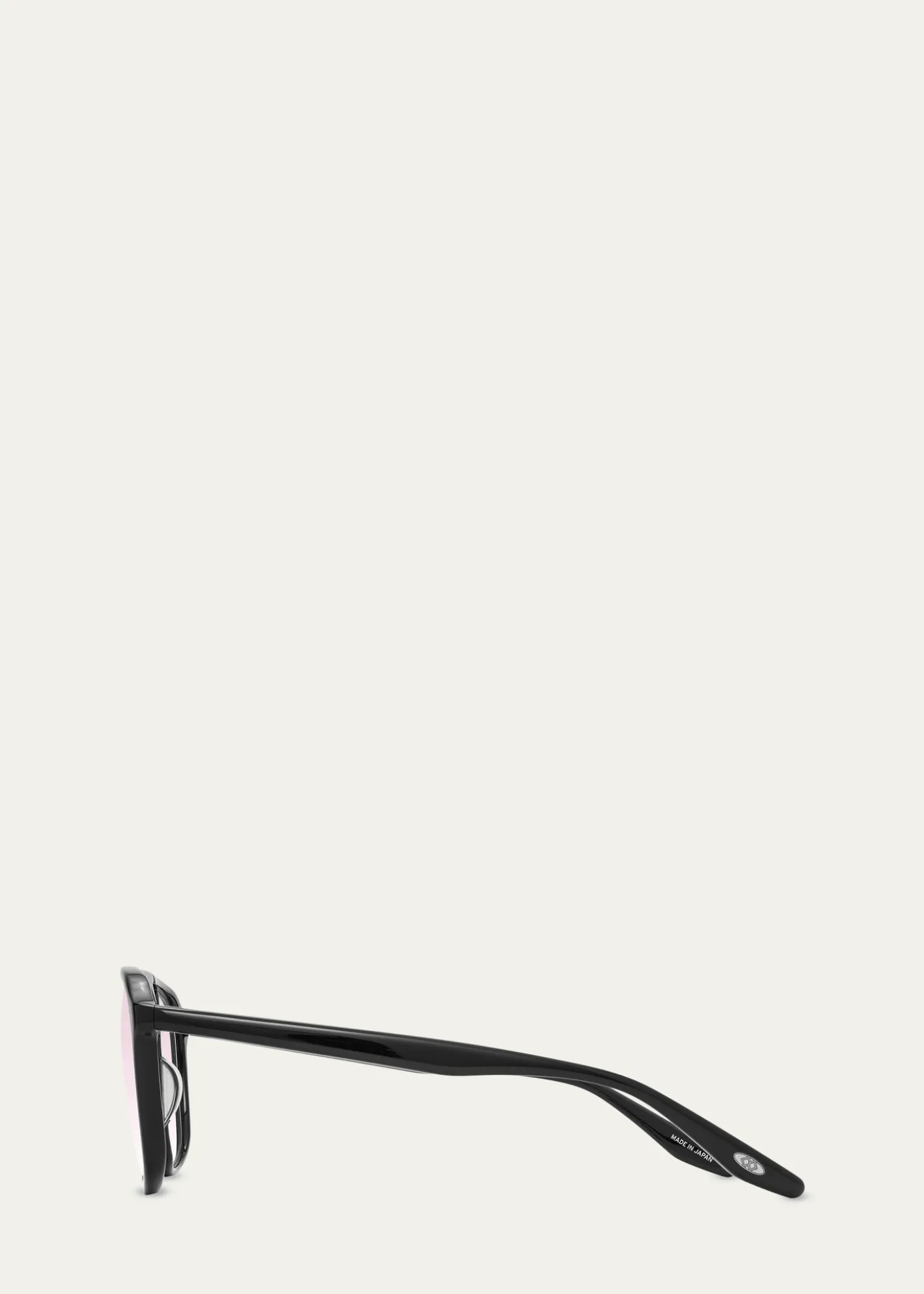 Barton PerreiraMen's Double-Bridge Acetate Aviator Sunglasses