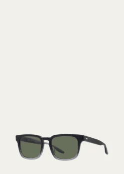Barton PerreiraMen's Hamilton x 000 Zyl Rectangle Sunglasses