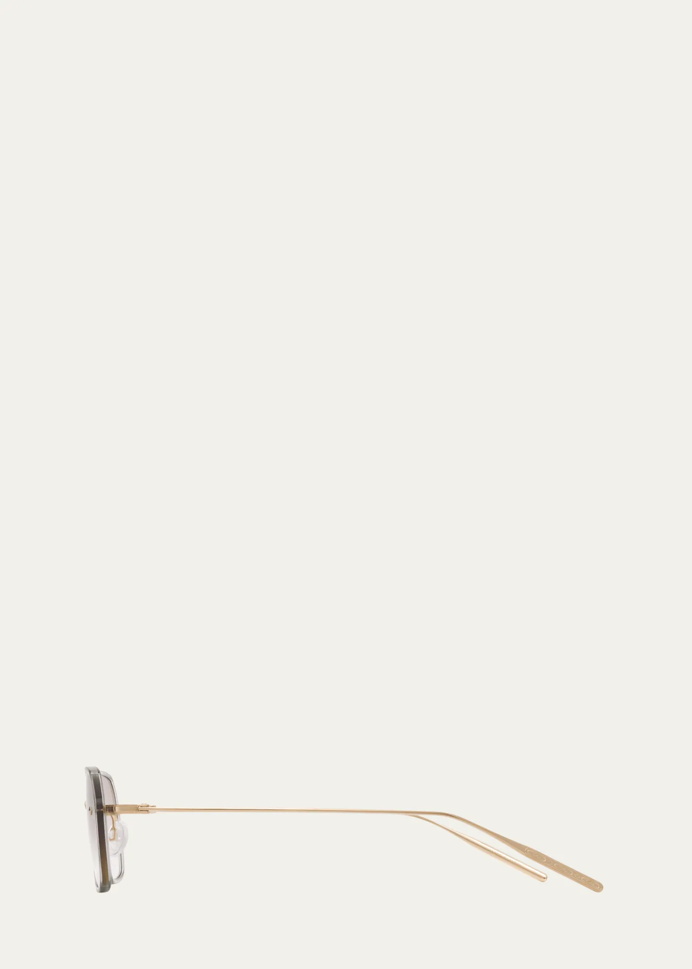 Barton PerreiraMen's Louie Titanium and Acetate Square Sunglasses