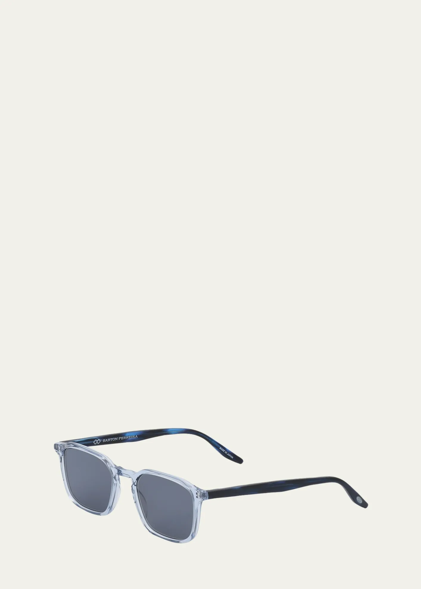 Barton PerreiraMen's Raymond Square Acetate Sunglasses