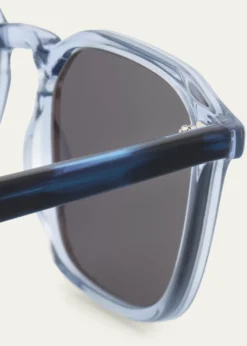 Barton PerreiraMen's Raymond Square Acetate Sunglasses