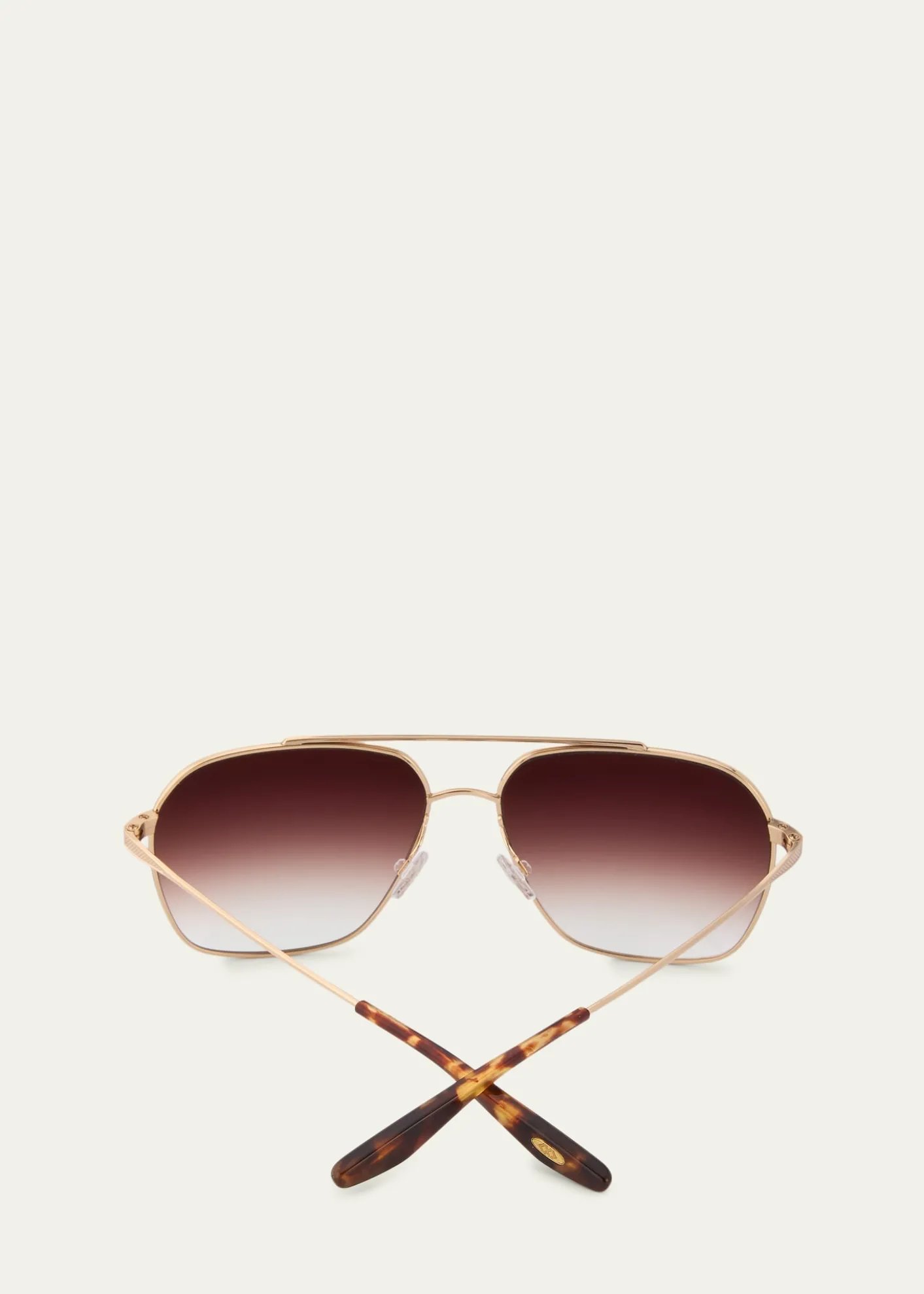 Barton PerreiraRizzo 58mm Titanium Navigator Sunglasses