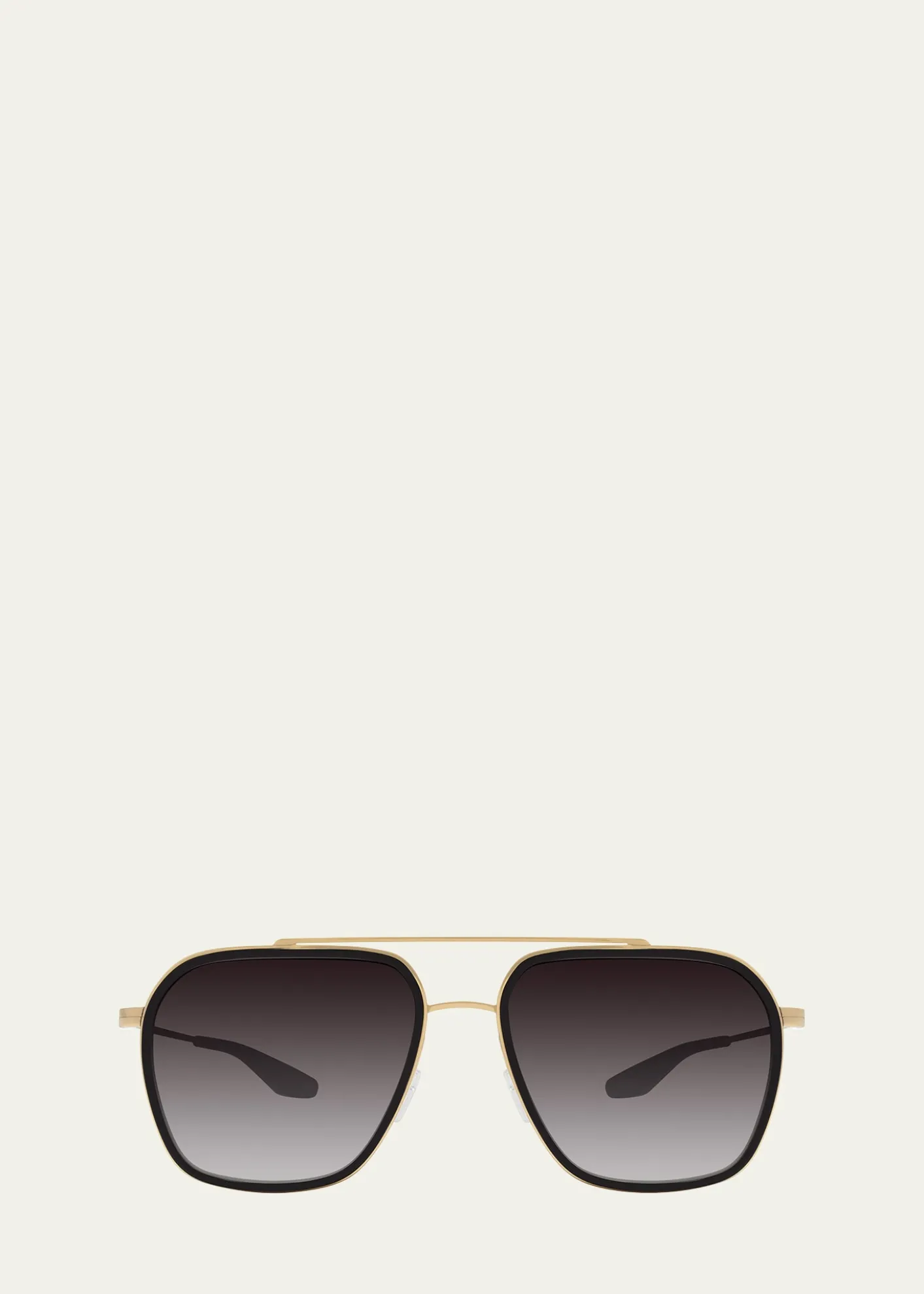 Barton PerreiraRizzo 58mm Titanium & Acetate Aviator Sunglasses