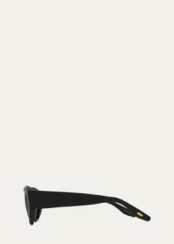 Barton Perreira Robinson 56mm Acetate Oval Sunglasses