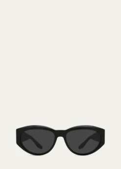 Barton Perreira Robinson 56mm Acetate Oval Sunglasses