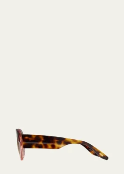 Barton PerreiraSueno Acetate Rectangle Sunglasses