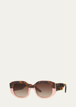Barton PerreiraSueno Acetate Rectangle Sunglasses