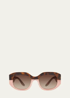 Barton PerreiraSueno Acetate Rectangle Sunglasses