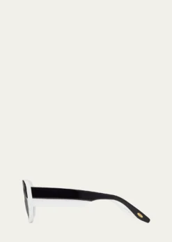 Barton PerreiraSueno Acetate Rectangle Sunglasses