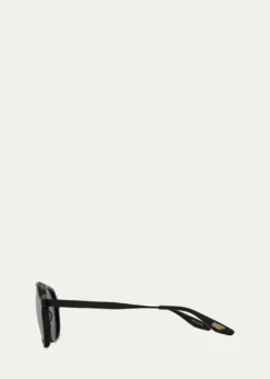 Barton Perreira007 Vedretta Acetate Aviator Sunglasses