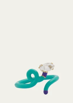 Bea BongiascaBaby Vine Tendril Ring