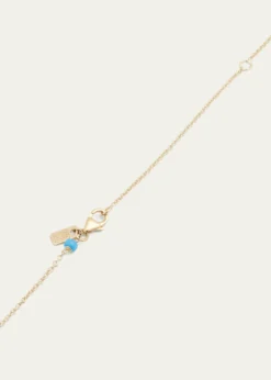 Bea BongiascaEnamel Letter Necklace