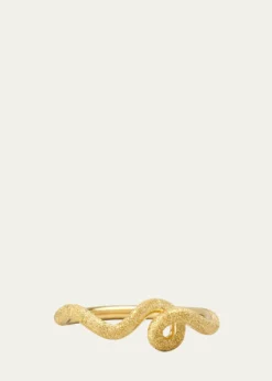 Bea Bongiasca9K Touch of Gold Wave Ring