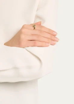 Bea Bongiasca9K Yellow Gold Jumbo Wave Ring