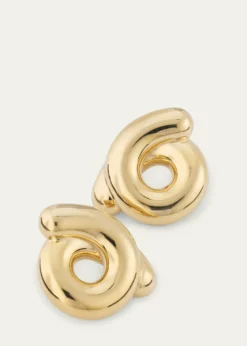 Bea Bongiasca9K Yellow Gold Tarallo Earrings