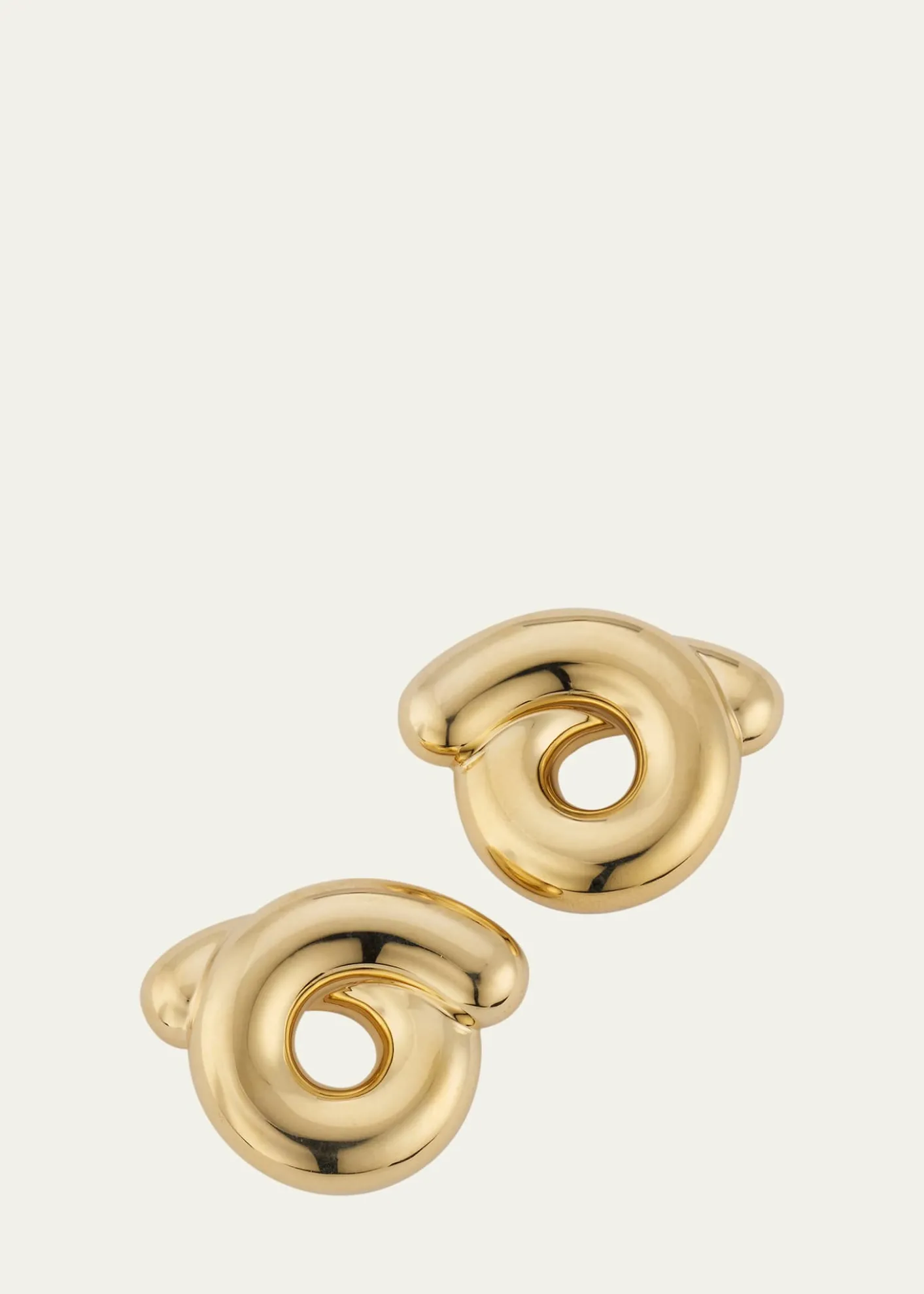 Bea Bongiasca9K Yellow Gold Tarallo Earrings
