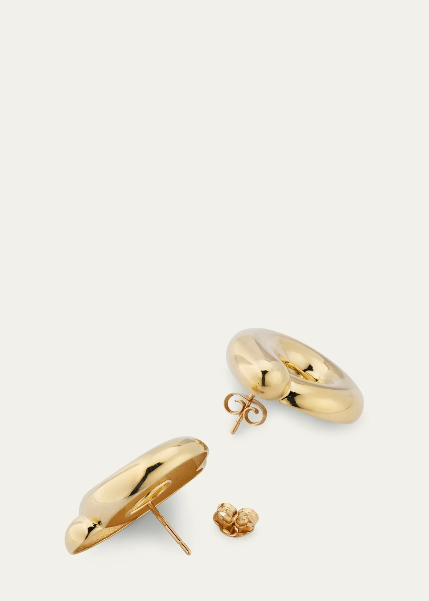 Bea Bongiasca9K Yellow Gold Tarallo Earrings